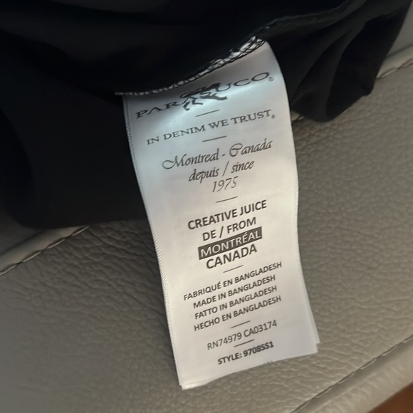 Parasuco MEN'S OVERSIZE SHORT SLEEVE TOP, Size M, NWT - Picture 7 of 8